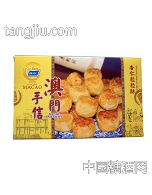 澳门卷风记杏仁粒粒酥（小盒装）210g