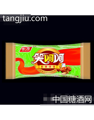 绿色袋装笑呵呵酥糖