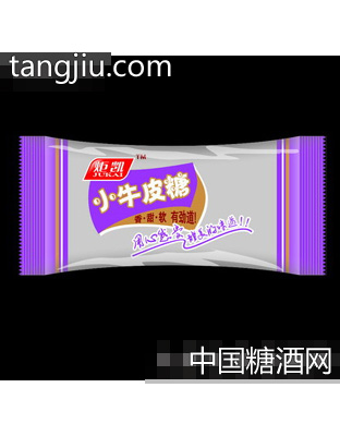紫色袋装牛皮糖