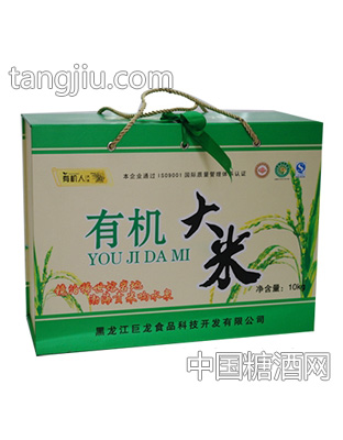 巨龙有机大米10斤装
