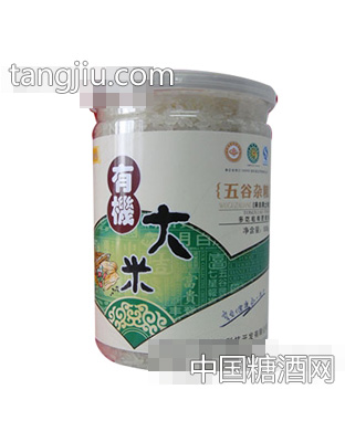 巨龙有机大米（透明桶装）
