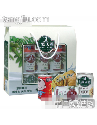 七彩天香核桃乳家庭装