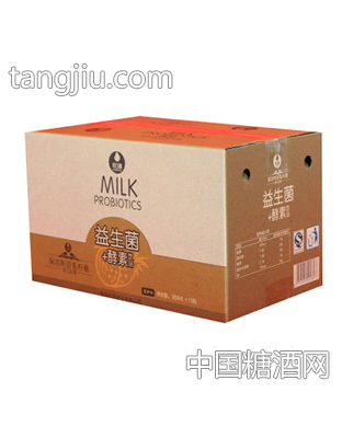 巨强益生菌+酵素饮品菠萝味箱装