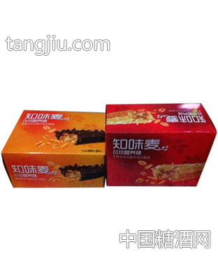 知味麦谷物营养棒箱装
