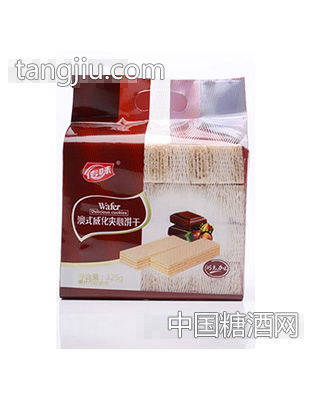传味325g澳式威化夹心饼干巧克力