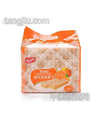 传味400g威化夹心饼干