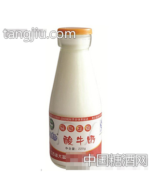 大富康园低脂高钙酸牛奶（瓶）