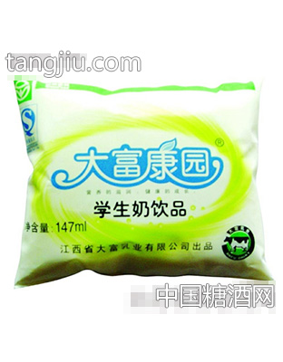 大富康园学生奶饮品