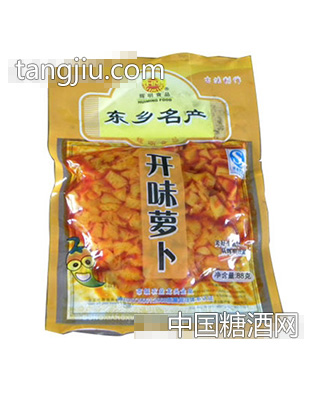 辉明开味萝卜88g