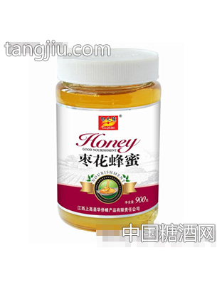 华侨田之味900g枣花蜂蜜