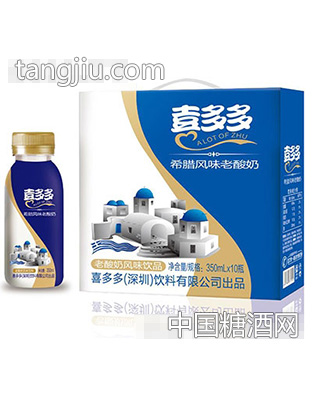 壴多多希腊风味老酸奶350mlx10瓶