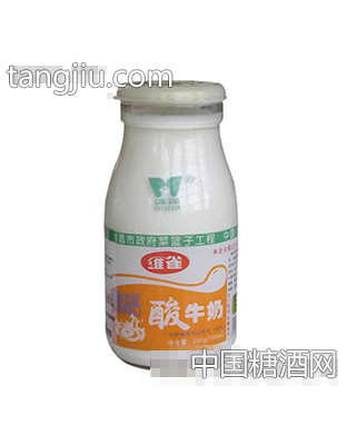 低脂高钙酸牛奶（195m）
