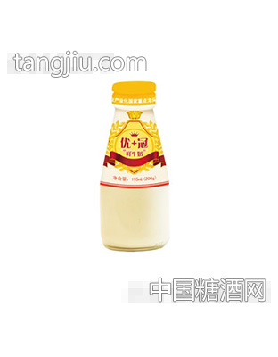 维雀优+冠鲜牛奶195ml