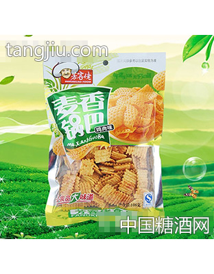 麦香锅巴鸡肉味108g袋装