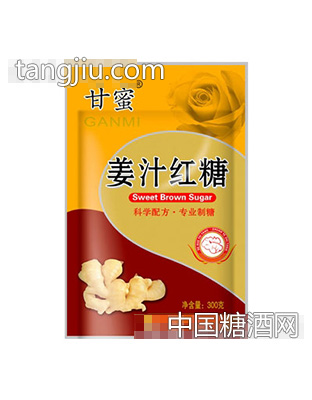 甘蜜姜汁红糖300g