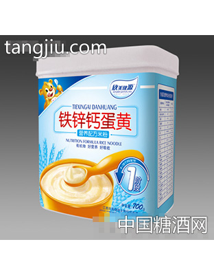 欣美铁锌钙蛋黄营养配方米粉