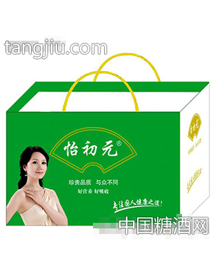 怡初元手提袋（绿）250ml/12盒