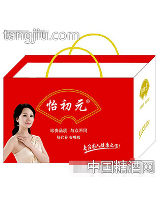 怡初元手提袋（红）250ml/12盒