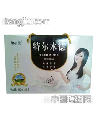 怡初元特尔木德乳味饮品250mlx12盒