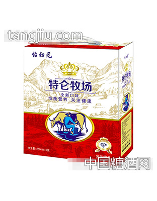 怡初元特伦牧场全新口味250mlx12盒