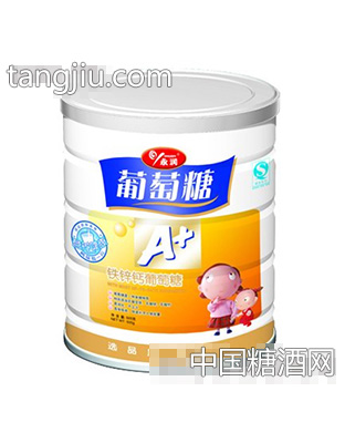 永润A+铁锌钙葡萄糖500g