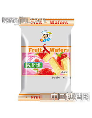 威化饼香橙味