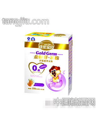盒装金装护肠营养米粉x0段