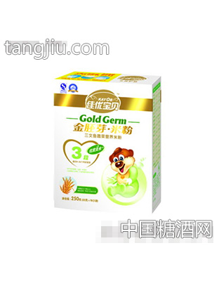 盒装三文鱼蔬菜营养米粉x3段