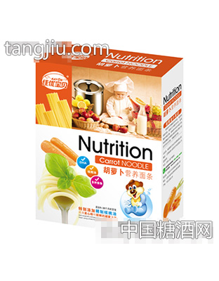 佳优宝贝胡萝卜营养面条
