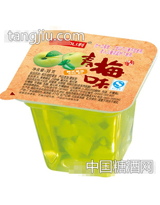 潮利韩式果冻青梅味38g