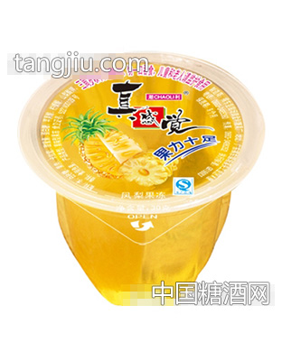 潮利真感觉果冻菠萝味35g