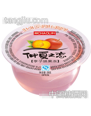 潮利仲夏之恋果冻38g李子味