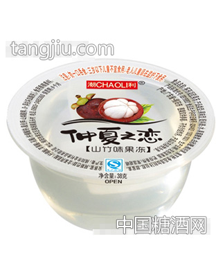 潮利仲夏之恋果冻38g山竹味