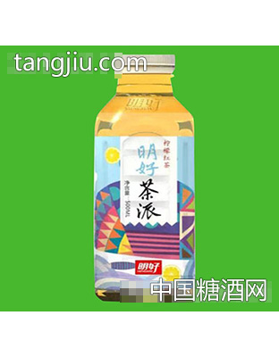 明好茶派柠檬红茶500ml
