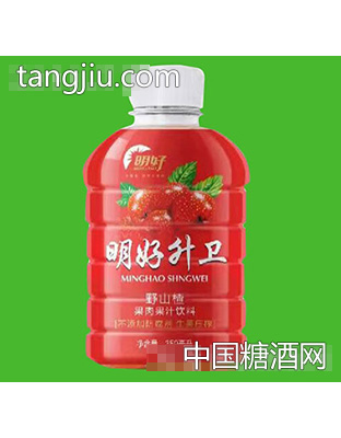 明好升卫野山楂果肉果汁饮料350ml