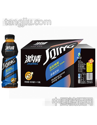 激情瓜拉纳型多维饮料600毫升x15瓶