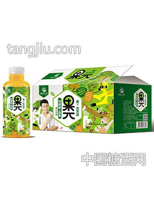 尚品玉川果π猕猴桃菠萝果汁500MLx15瓶