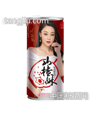 山楂妹清香醋饮料210ml红色