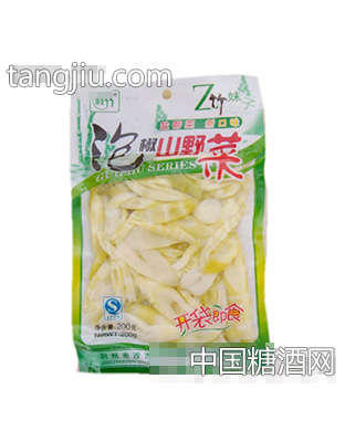 桂竹泡椒山野菜200克