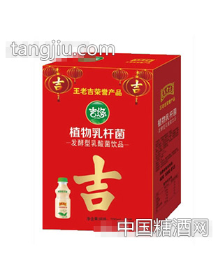 吉悠植物乳酸菌330mlx12瓶礼盒装