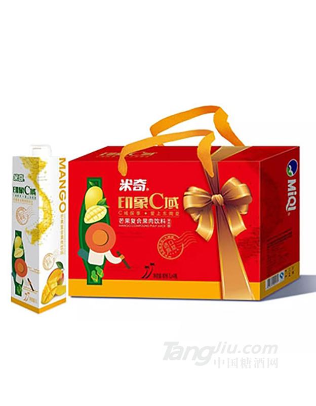 印象C域蓝莓复合果汁饮料1L×4瓶