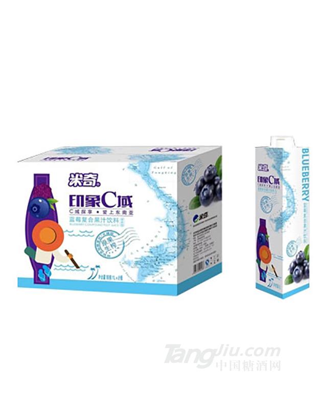 米奇蓝莓复合果汁饮料1L×8瓶