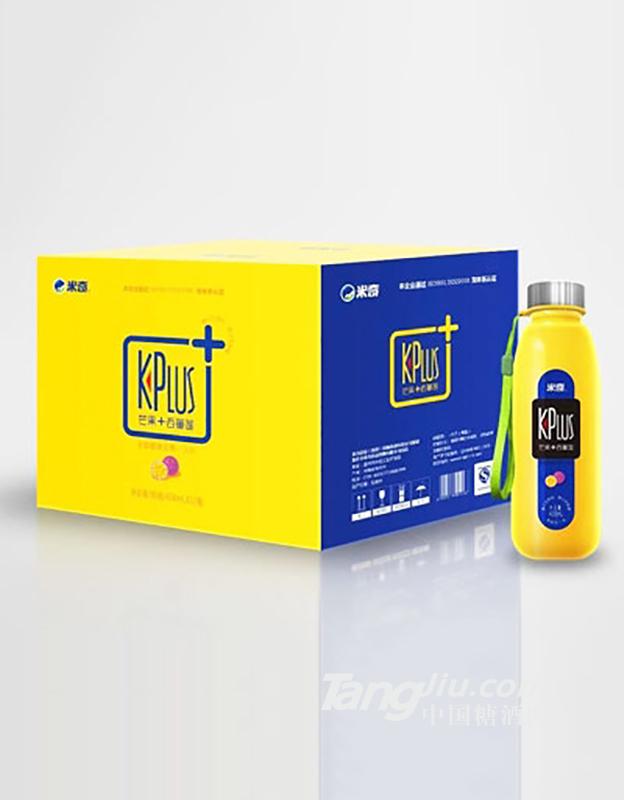 米奇芒果+西番莲复合果汁饮料408ml×12瓶