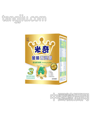 米奇奶粉金装智灵聪400克3段