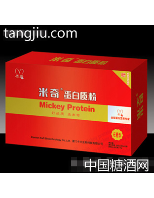 米奇蛋白质粉精制礼盒中