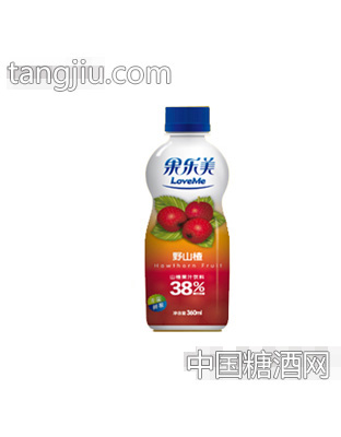 果乐美山楂汁360ml罐装