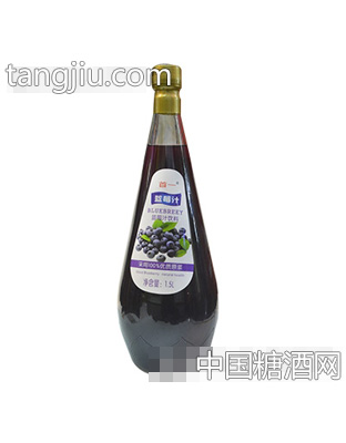 首一蓝莓汁1.5L