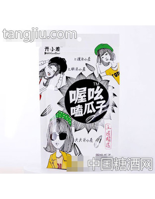 开小差原味瓜子98g