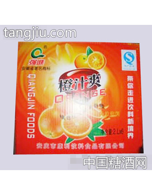 强进橙汁爽箱装