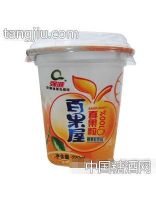 强进百果屋橙果粒饮料220ml